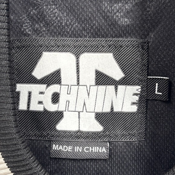 TechNine Winter Athletics Snowboarding Jacket Men's Size L Gray Black Varsity - Picture 4 of 16